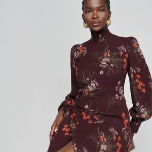 NWT Reformation Aude Dress Color: Emmeline